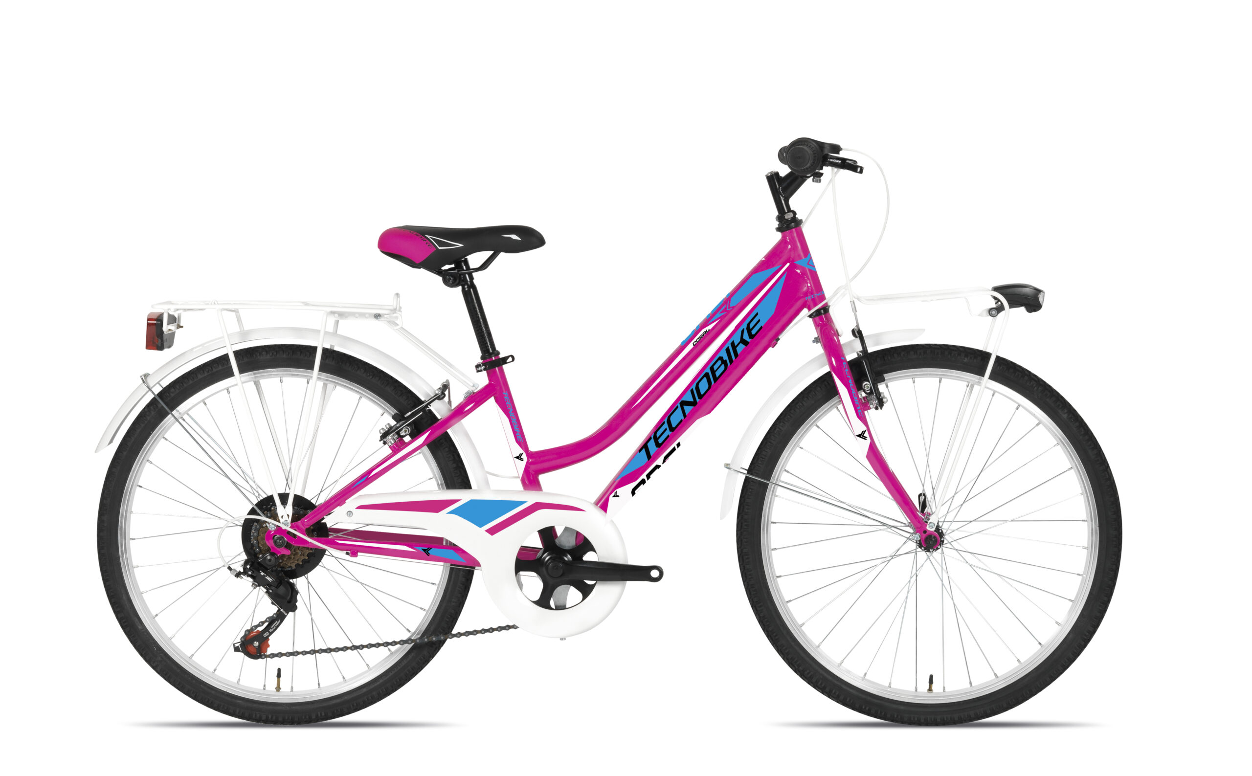 BICI BIMBA TECNOBIKE CORAL 24" 6V - immagine 2